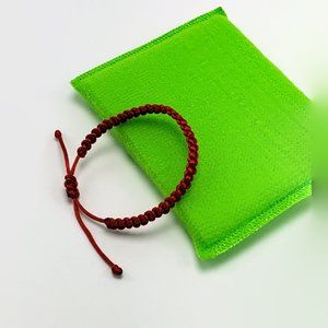 Handmade Macrame Red Bracelet